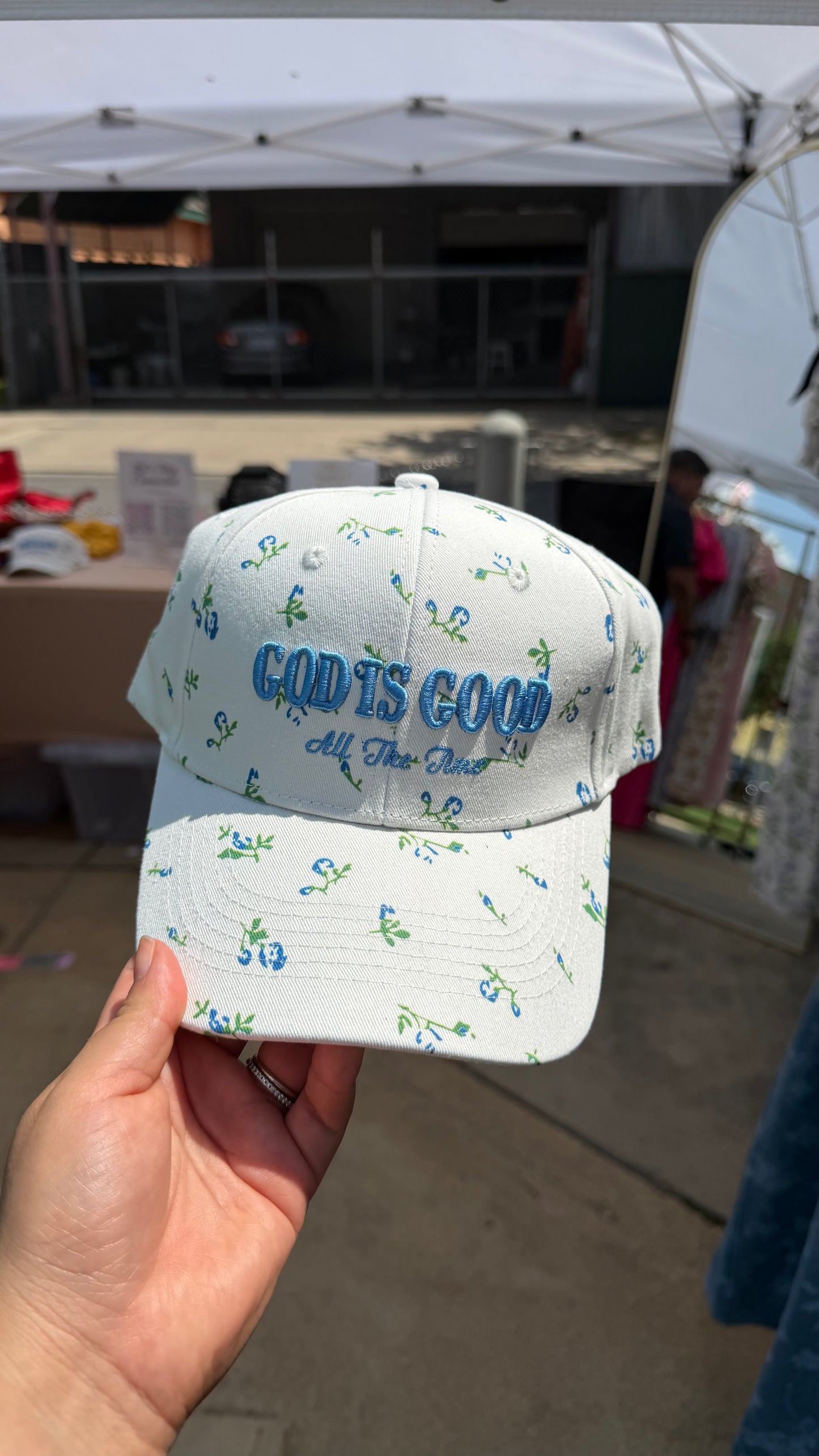 Floral Baseball Cap