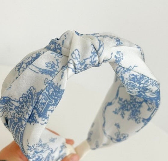 Floral Toile Headband