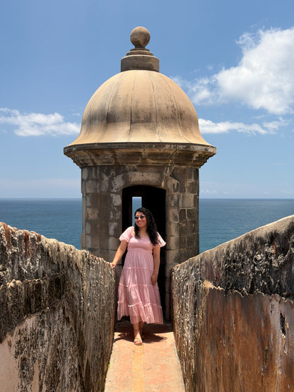 Hannah Pink Dress