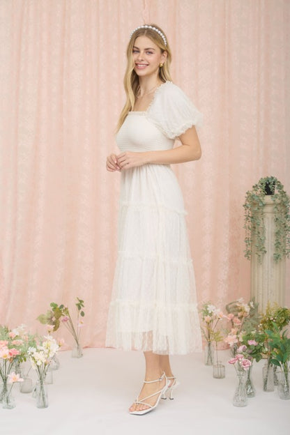 Hannah Cream Dress