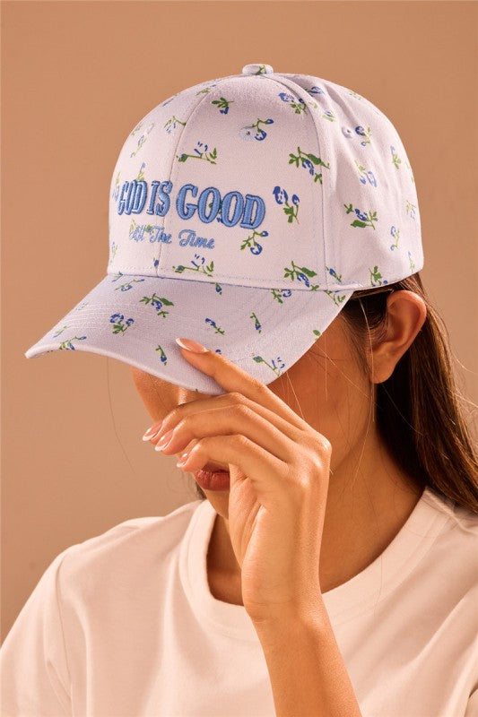 Floral Baseball Cap