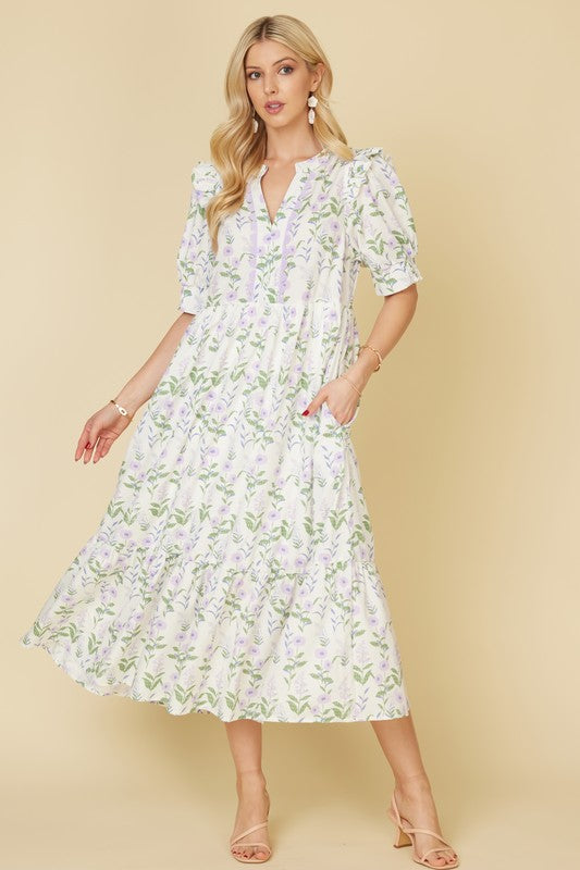 Leah Flower Dress