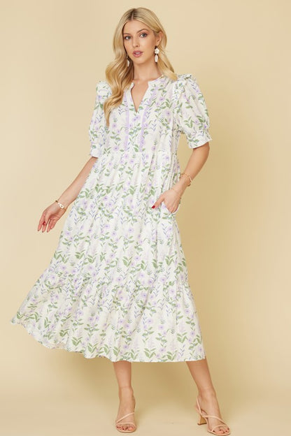 Leah Flower Dress