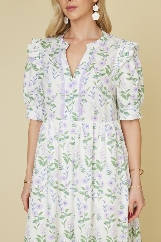 Leah Flower Dress